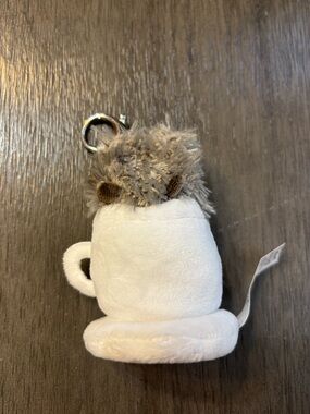 Pusheen Pip as Latte plush keychain from the Pusheen Blind Box Series 16